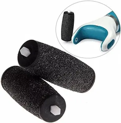 Rechargeable Pedicure Machine – Foot & Heel Care Device with 2 Roller Heads for Smooth, Soft Feet