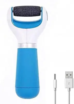 Rechargeable Pedicure Machine – Foot & Heel Care Device with 2 Roller Heads for Smooth, Soft Feet